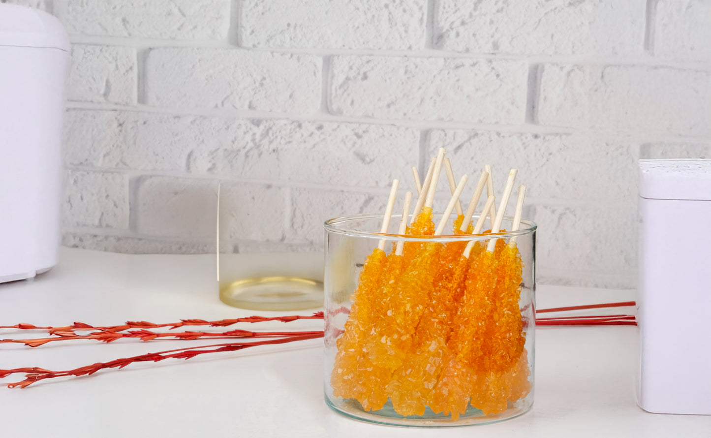 Saffron Rock Candy 25 Pack